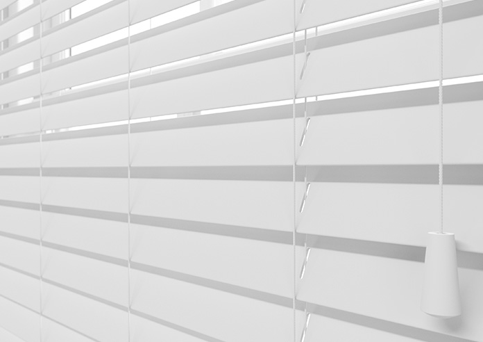 Ecowood, Frost White Satin - Venetian Blind - Image 4